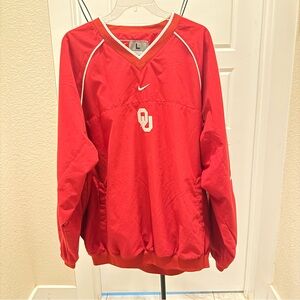 Nike Red Windbreaker Jacket